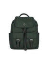 Virginia Flap Nylon Backpack Green - TORY BURCH - BALAAN 2