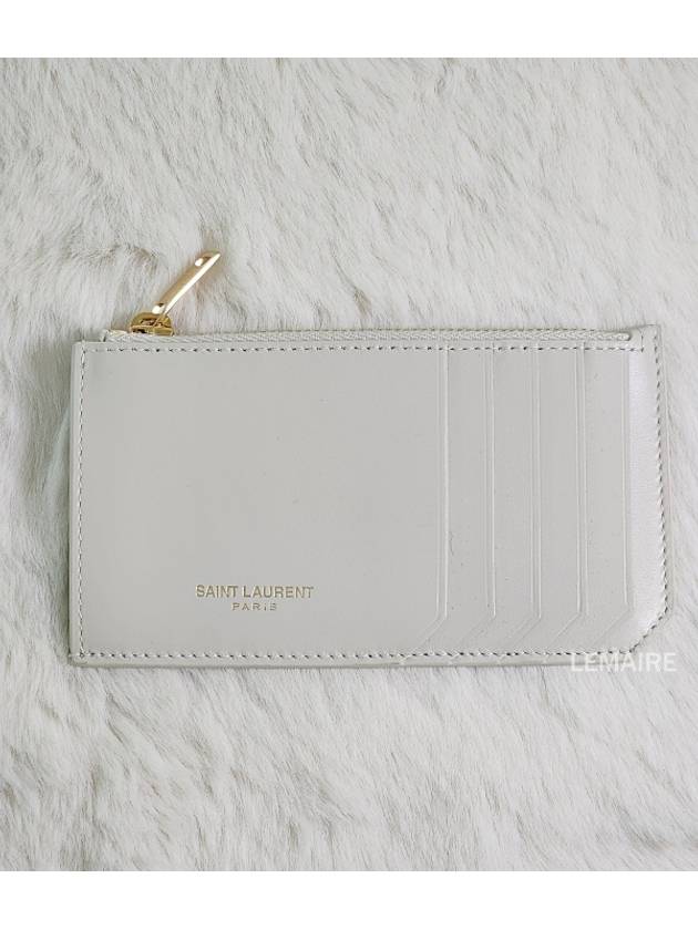 Fragment Zipper Card Wallet - SAINT LAURENT - BALAAN.