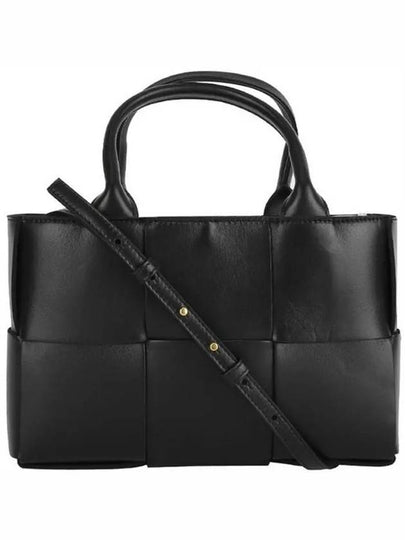 Arco Mini Tote Bag Black - BOTTEGA VENETA - BALAAN 2