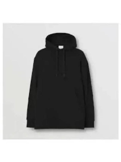 Embroidered Logo Hoodie Black - MAISON MARGIELA - BALAAN 2