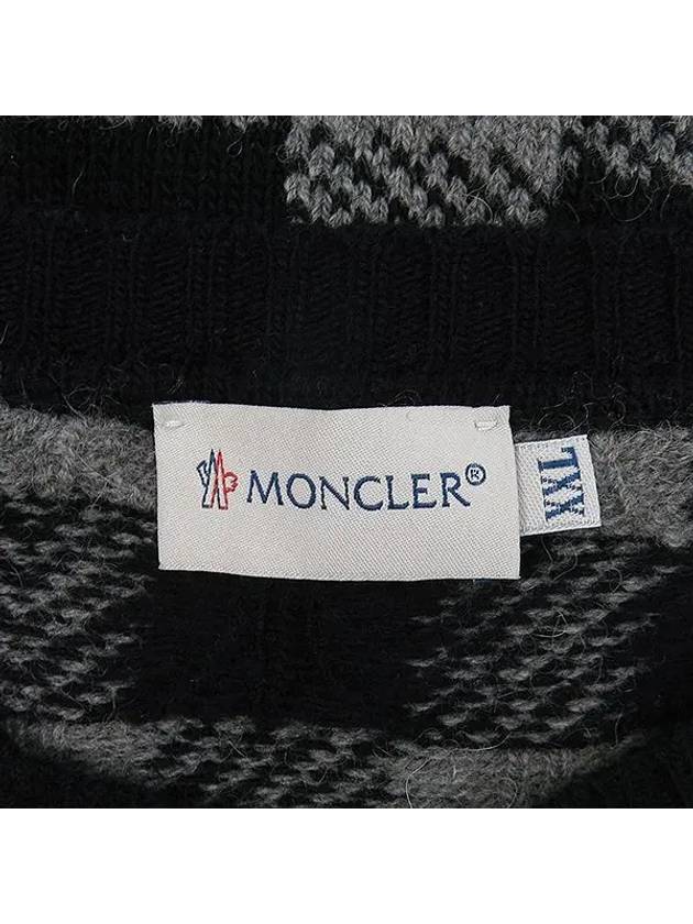 Smith Market Gray Knit Men s Clothing - MONCLER - BALAAN 3