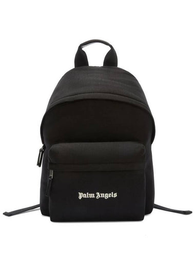 Palm Angels Logo-Print Backpack - PALM ANGELS - BALAAN 1