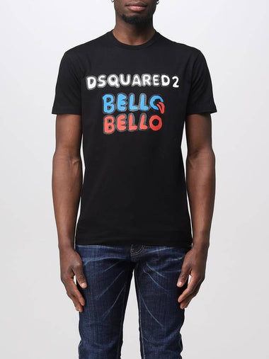 T-shirt Dsquared2 in cotone - DSQUARED2 - BALAAN 1