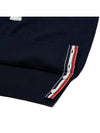 Cotton 4-Bar Hector Polo T- Shirt Navy - THOM BROWNE - BALAAN 10