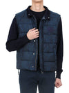 Paisley Padding Vest Navy - ETRO - BALAAN 4