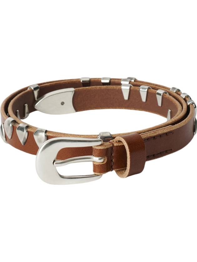 Claw Hazel Bridle Leather Belt Brown - OUR LEGACY - BALAAN 2