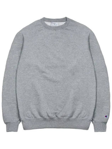 Power Blend Fleece Crew Neck Sweatshirt S600 Light Steel - CHAMPION - BALAAN 1