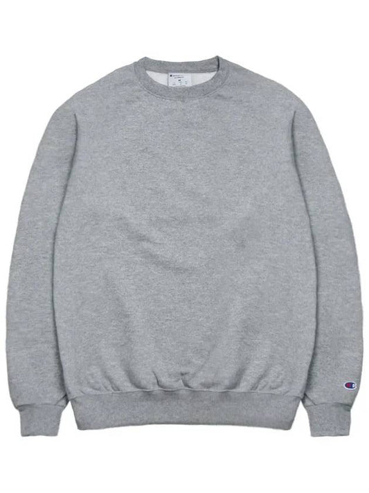 Power Blend Fleece Crew Neck Sweatshirt S600 Light Steel - CHAMPION - BALAAN 1