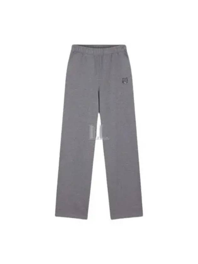 Bold Fox Head Patch Relaxed Jogger Track Pants Grey - MAISON KITSUNE - BALAAN 2