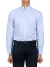 symbol long sleeve shirt sky blue - ETRO - 4