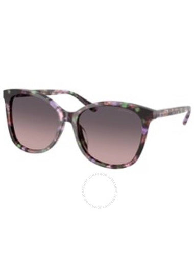 Coach Purple Gradient Butterfly Ladies Sunglasses HC8271U 584346 57 - COACH - BALAAN 1