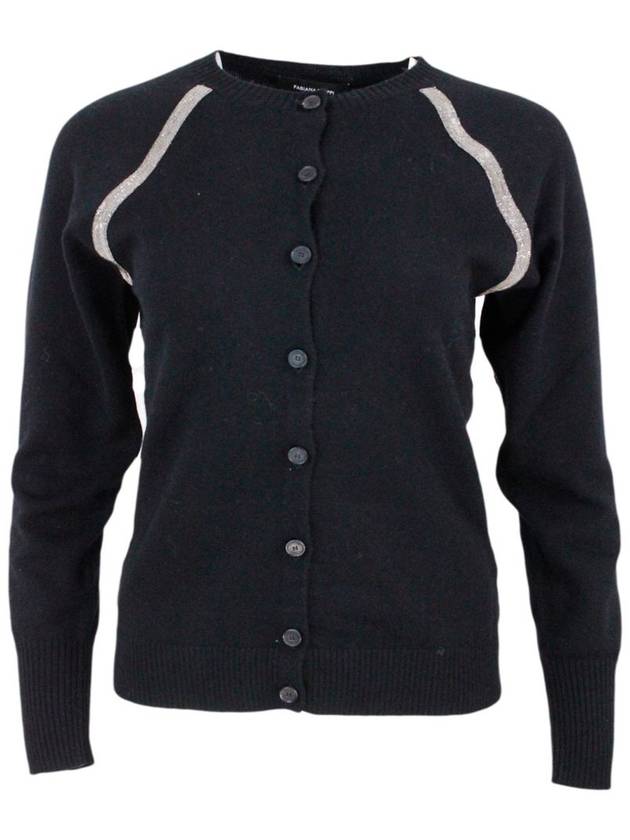 Sweater MAD223F375H740825 BLACK - FABIANA FILIPPI - BALAAN 2