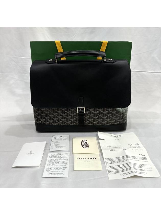 PM Men s Citadines Citadang Briefcase Messenger Bag Black - GOYARD - BALAAN 3