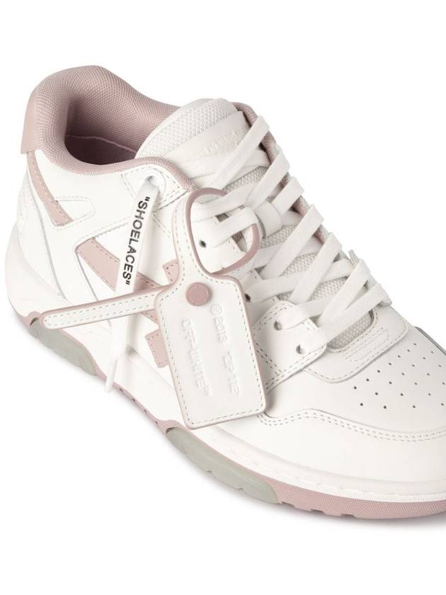 Out Of Office Low Top Sneakers White Pink - OFF WHITE - BALAAN 7