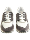 Suede low-top sneakers gray XXM70A0W900ITK3WZA - TOD'S - BALAAN 4