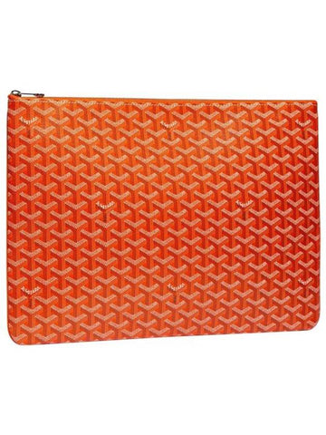 Senna GM Clutch Bag Orange - GOYARD - BALAAN 1