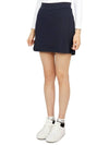 Women's Amelie Mid Golf Skirt Navy - J.LINDEBERG - BALAAN 3