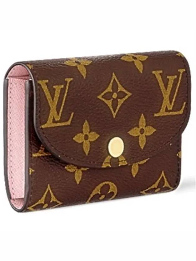 Rosalie Monogram Coin Purse Rose Ballerine - LOUIS VUITTON - BALAAN 3