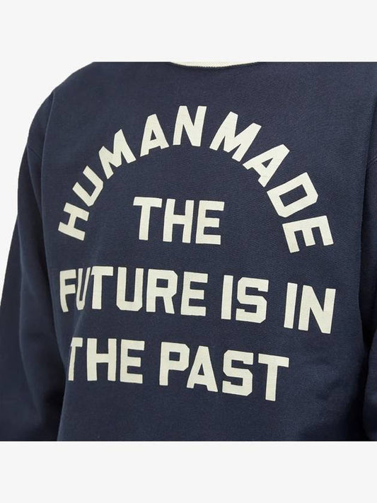 (HUMAN MADE) SWEATSHIRT - HM27CS022 NAVY - HUMAN MADE - BALAAN 2