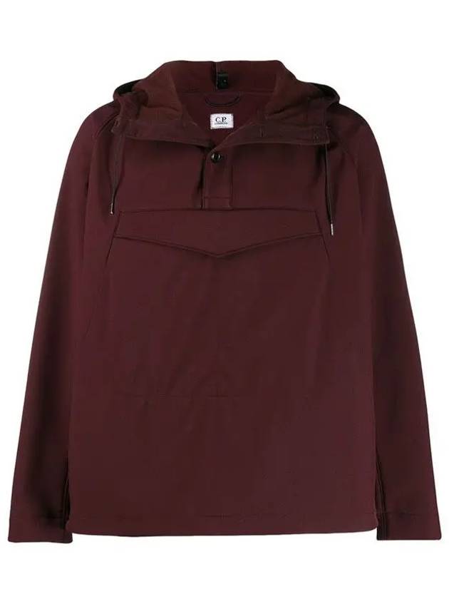 Soft Shell Goggle Hooded Anorak Burgundy - CP COMPANY - BALAAN 2