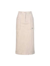Corduroy pocket long skirt MW3WS686 - P_LABEL - BALAAN 2