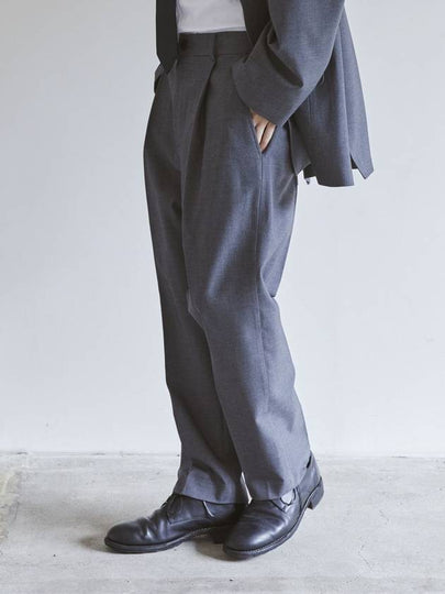 One Tuck Slacks Grey - IFELSE - BALAAN 2