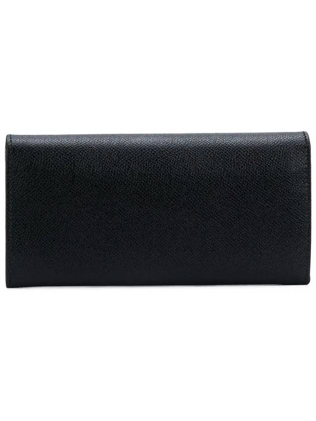 Gancini Continental Wallet Black - SALVATORE FERRAGAMO - BALAAN 4