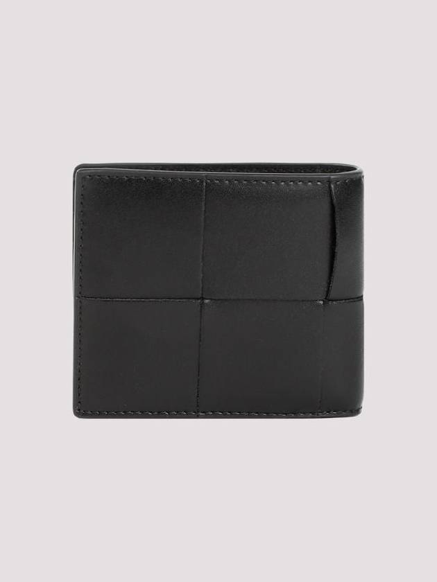 Intrecciato Cassette Half Wallet Black - BOTTEGA VENETA - BALAAN 3