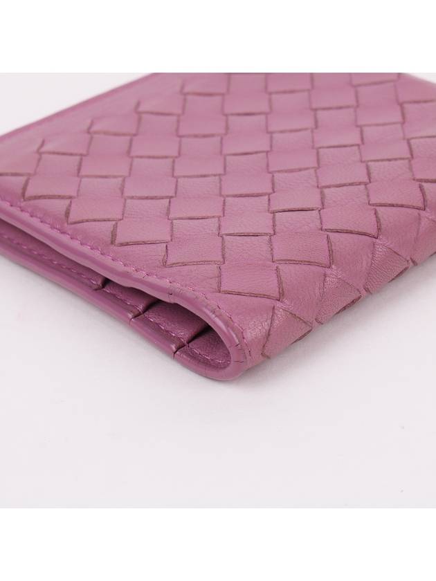 Light pink leather women s card wallet - BOTTEGA VENETA - BALAAN 7