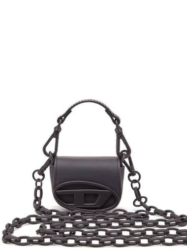 1DR XXS Chain Iconic Micro Cross Bag Black - DIESEL - BALAAN 1