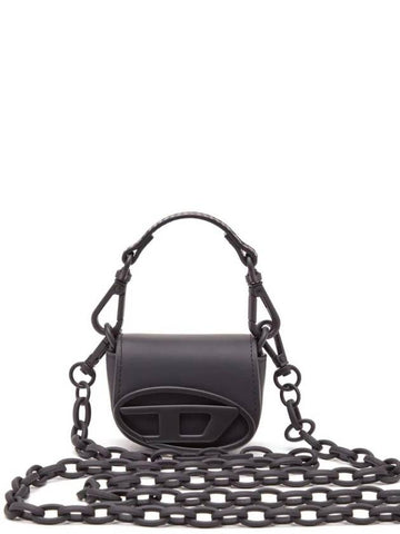 1DR XXS Chain Iconic Micro Cross Bag Black - DIESEL - BALAAN 1