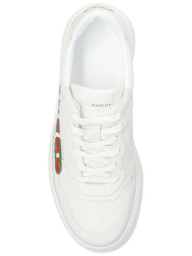 Demetra Chunky Low Top Sneakers White - GUCCI - BALAAN 5