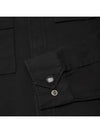 Lens Garment Dye Over Long Sleeve Shirt Black - CP COMPANY - BALAAN 9