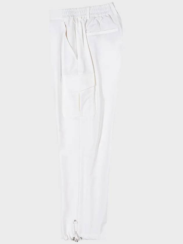 Women s fit two way cargo pants white - GOXO - BALAAN 2