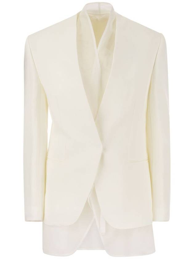 Jacket MH1262808 C600 WHITE - BRUNELLO CUCINELLI - BALAAN 2