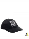 Gothic Logo Ball Cap Black - PALM ANGELS - BALAAN 2