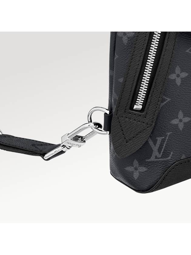 Duo Monogram Sling Bag Black - LOUIS VUITTON - BALAAN 7