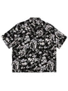 Open collar Hawaiian shirt black - GO STREET - BALAAN 5