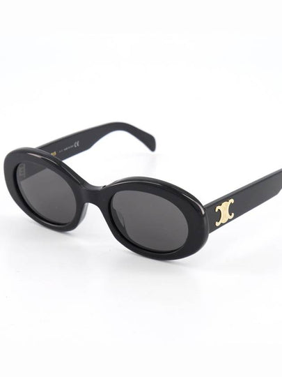 Eyewear Triomphe 01 Acetate Sunglasses Black - CELINE - BALAAN 2