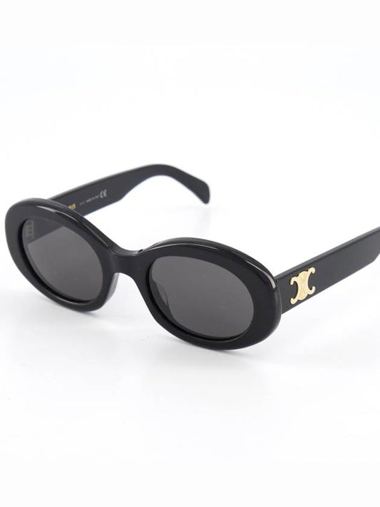 Eyewear Triomphe Acetate Sunglasses Black - CELINE - BALAAN 2