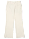 Side point performance pants CREAM WOMAN - MALBON GOLF - BALAAN 1