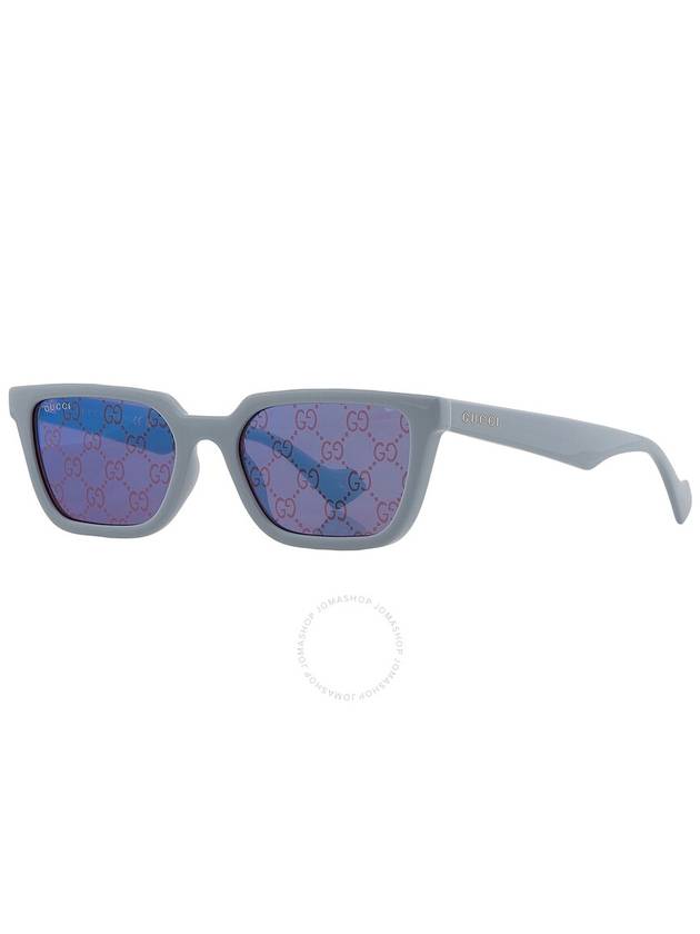 sunglasses GG1539S 003 LIGHT BLUE LIGHT BLUE VIOLET - GUCCI - BALAAN 4