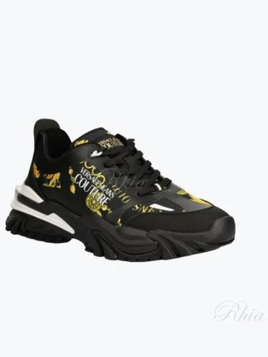 Trail Track Chain Couture 77YA3SIB ZS891 G89 Sneakers - VERSACE - BALAAN 1