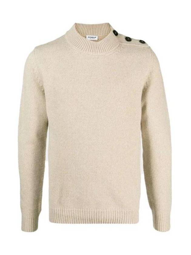 Sweater UT225 M00901U 002 DU010 WHITE OFF - DONDUP - BALAAN 1