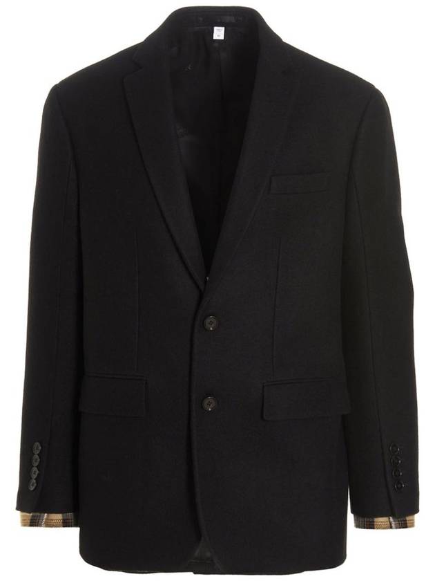 Suit Jacket 8061069BLACK Black - BURBERRY - BALAAN 2