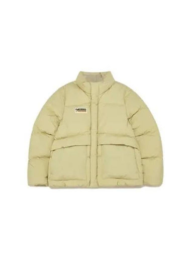 KODAK Apparel Rainbow Patch Duck Down Jacket Women OLIVE - KODO - BALAAN 1