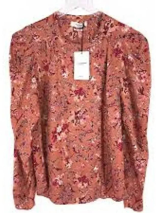 Catchell Floral Blouse Orange - ISABEL MARANT - BALAAN 2