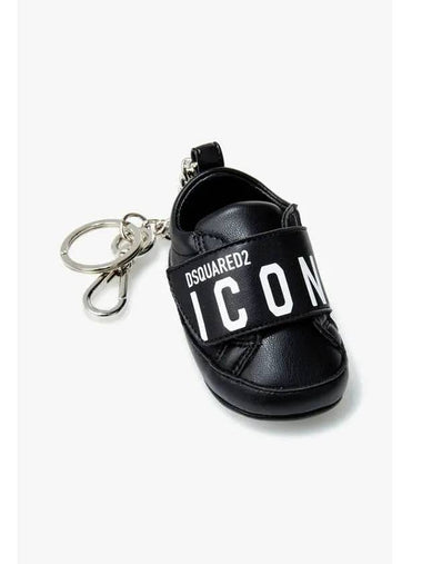 ICON sneakers key ring black - DSQUARED2 - BALAAN 1