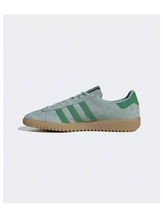 BRMD Suede Low Top Sneakers Hazy Green - ADIDAS - BALAAN 1