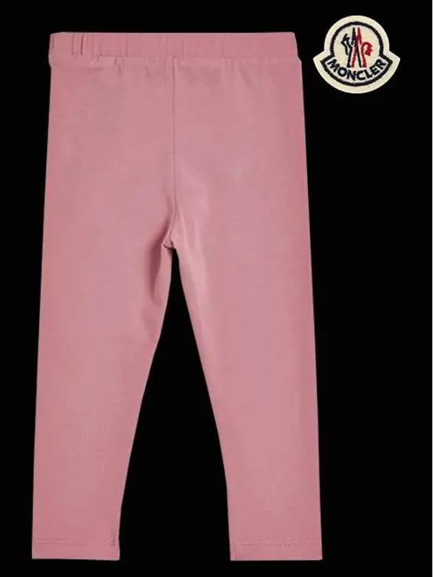 Baby Girl T shirt Leggings Top and Bottom Set Pink 8C00022 8790N 525 - MONCLER - BALAAN 8